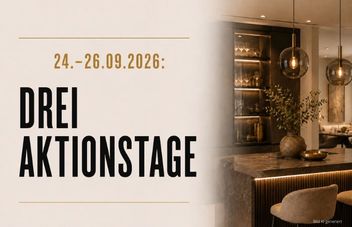 Aktionstage vom 24. bis 26. September 2026 bei JOPPE Exklusive Küchen