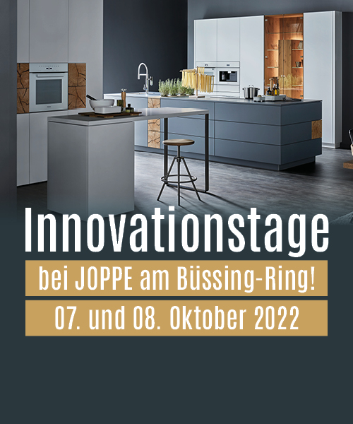 Innovationstage bei Joppe am 07. und 08. Oktober • JOPPE Exklusive Küchen
