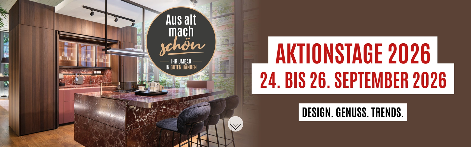 Aktionstage 2026 im September bei JOPPE Exklusive Küchen