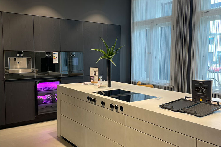 Kochfeldabzüge live im JOPPE Showroom Braunschweig